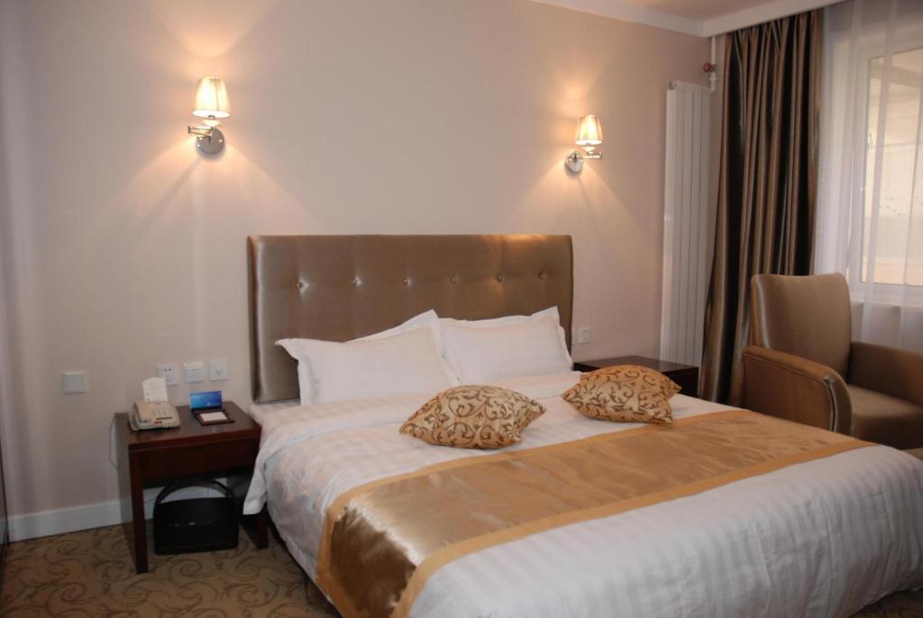 Dajiaoting International Business Hotel Pequim Quarto foto
